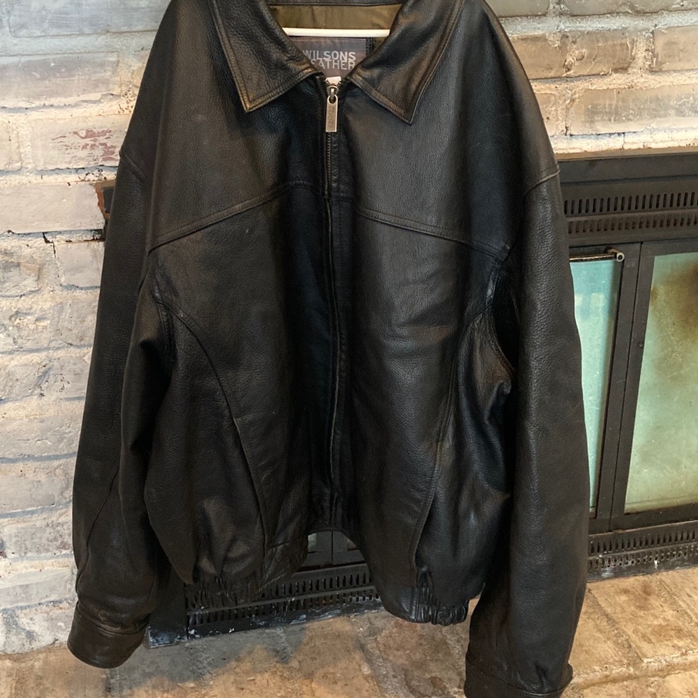 Vintage Wilson’s Genuine Leather Coat